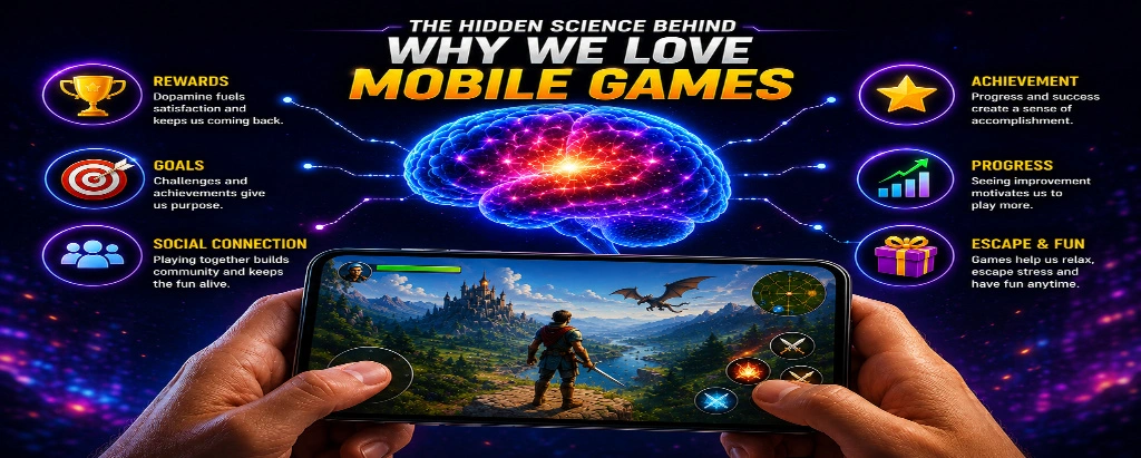 The Hidden Science Behind Why We Love Mobile Games
