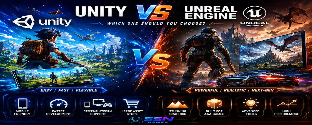 Unity vs Unreal Engine: Which One Should You Choose?
