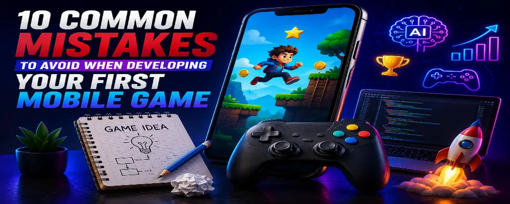 10 Common Mistakes to Avoid When Developing Your First Mobile Game