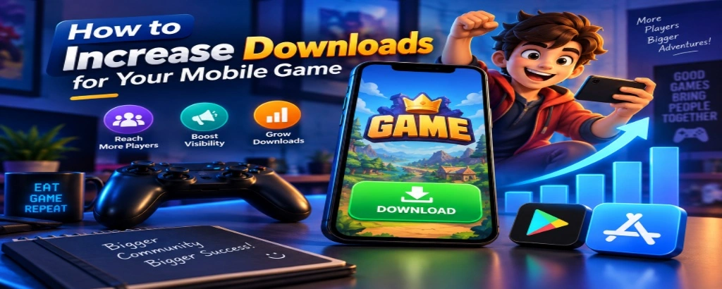 How to Increase Downloads for Your Mobile Game